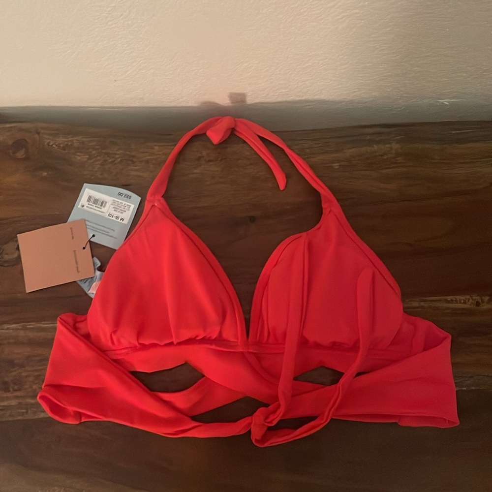 Pink Halter Bikini Top by Shade & Shore - Picture 5 of 5